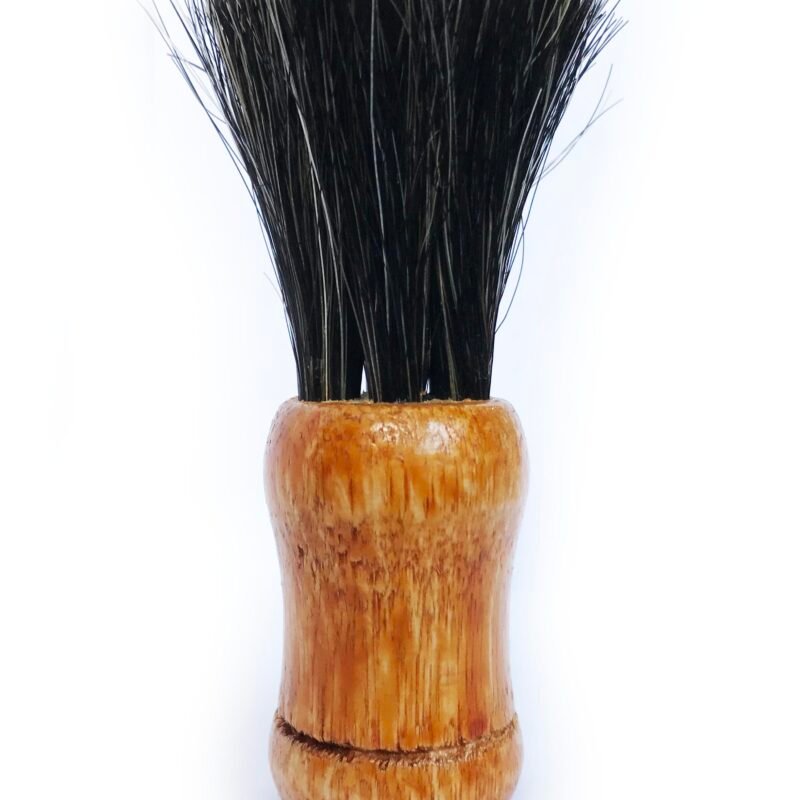 Pincel P/ Barbear Cerda Nat. Negra Mad. Esp. Rusticas (Barber) Ref. 055