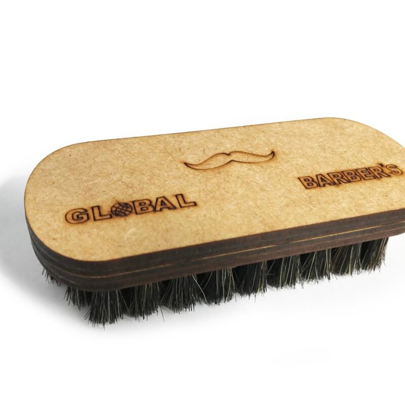 Escova Madeira Oval Pro. Cerda Negra Est. Militar (Barber) Ref. 141