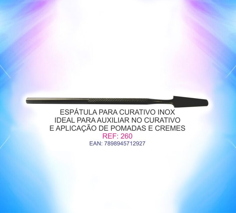 Espatula P/ Curativo Inox  Profissional Ref. 260