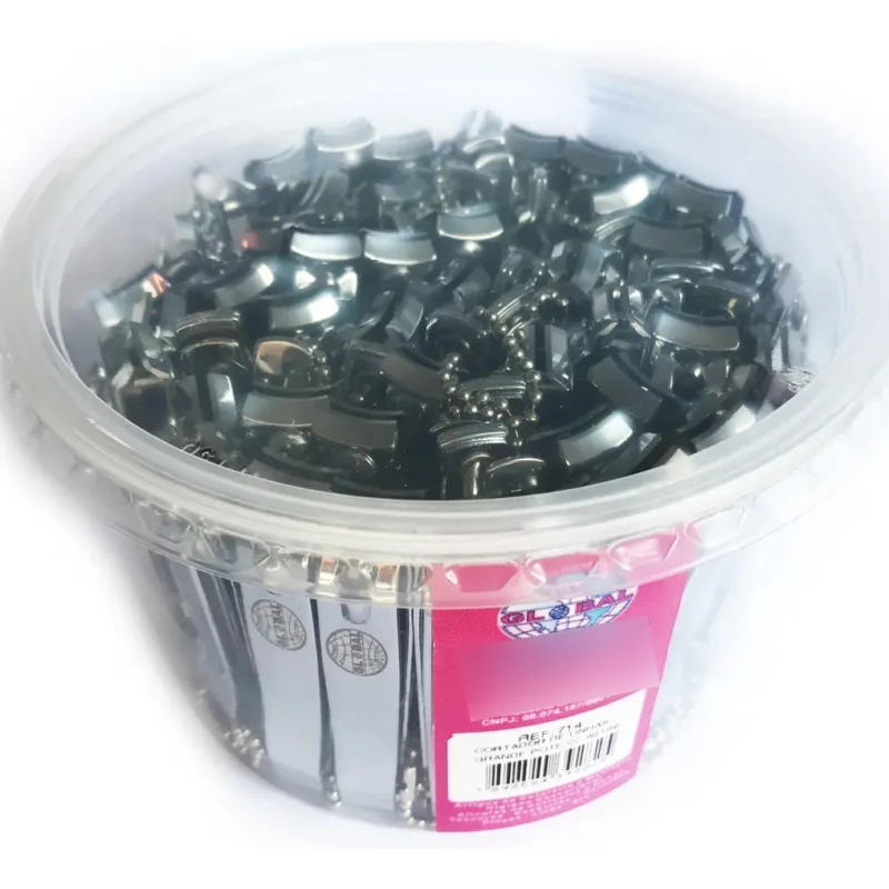 Cortador De Unhas Grande Pote C/ 60 Unid Ref 714
